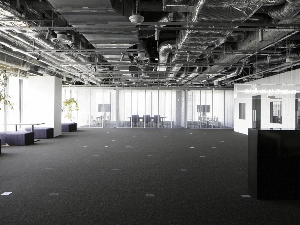 Hakuten Kyobashi Office の制作風景 1