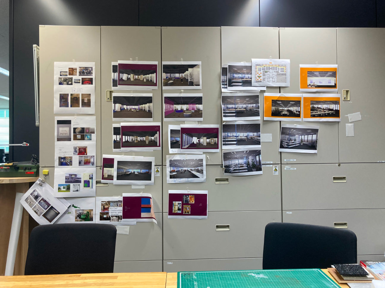 Hakuten Kyobashi Office の制作風景 13