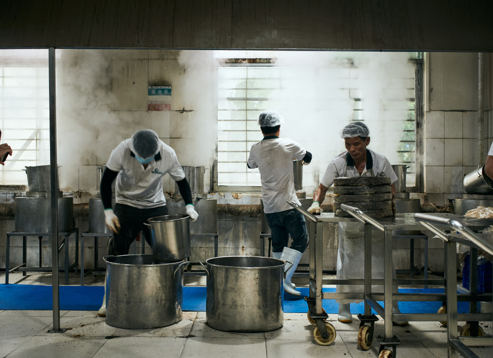Shunhua Linwu Duck Chenzhou Experience Factory の制作風景 3