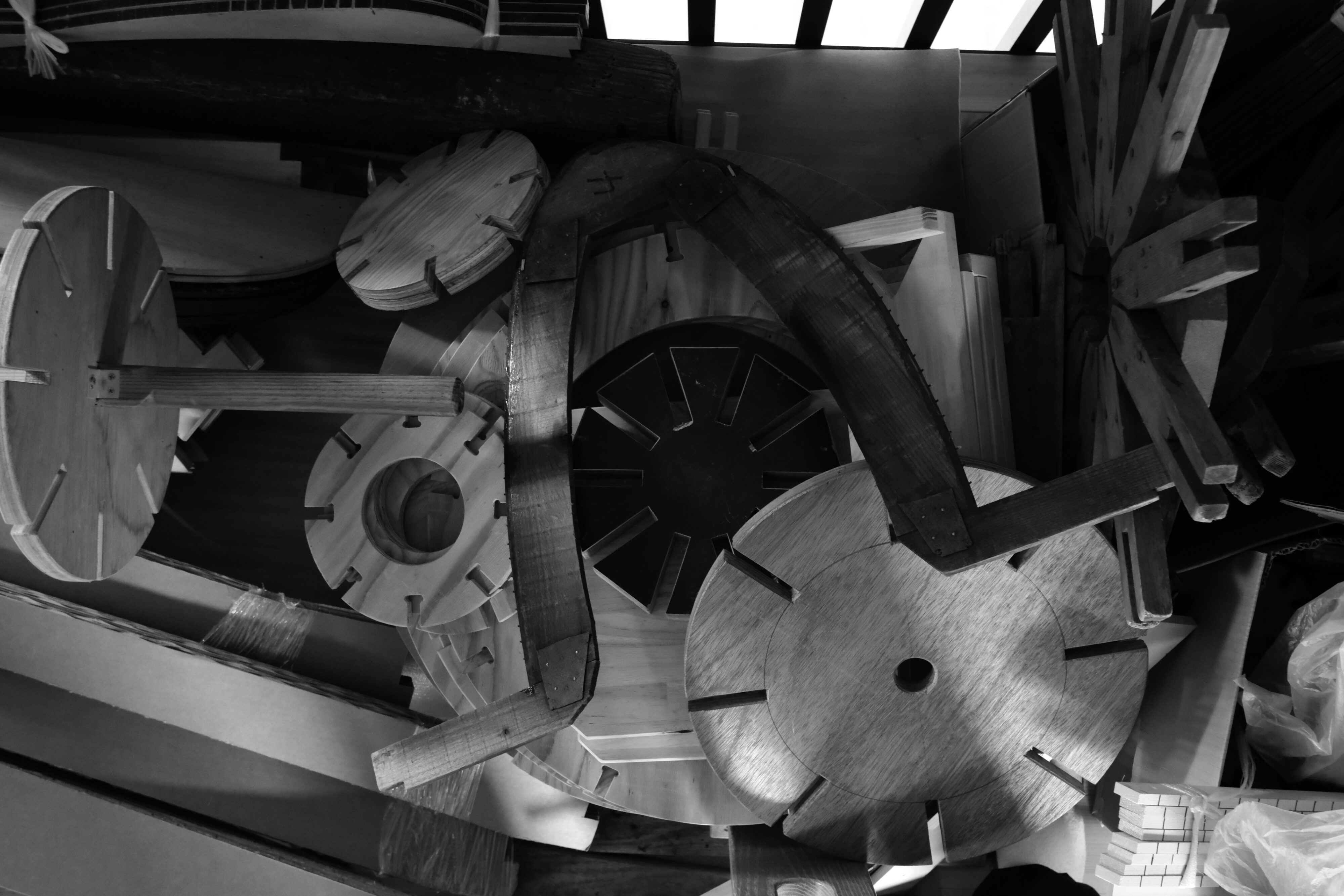 SALVAGED WORKS の制作風景 7
