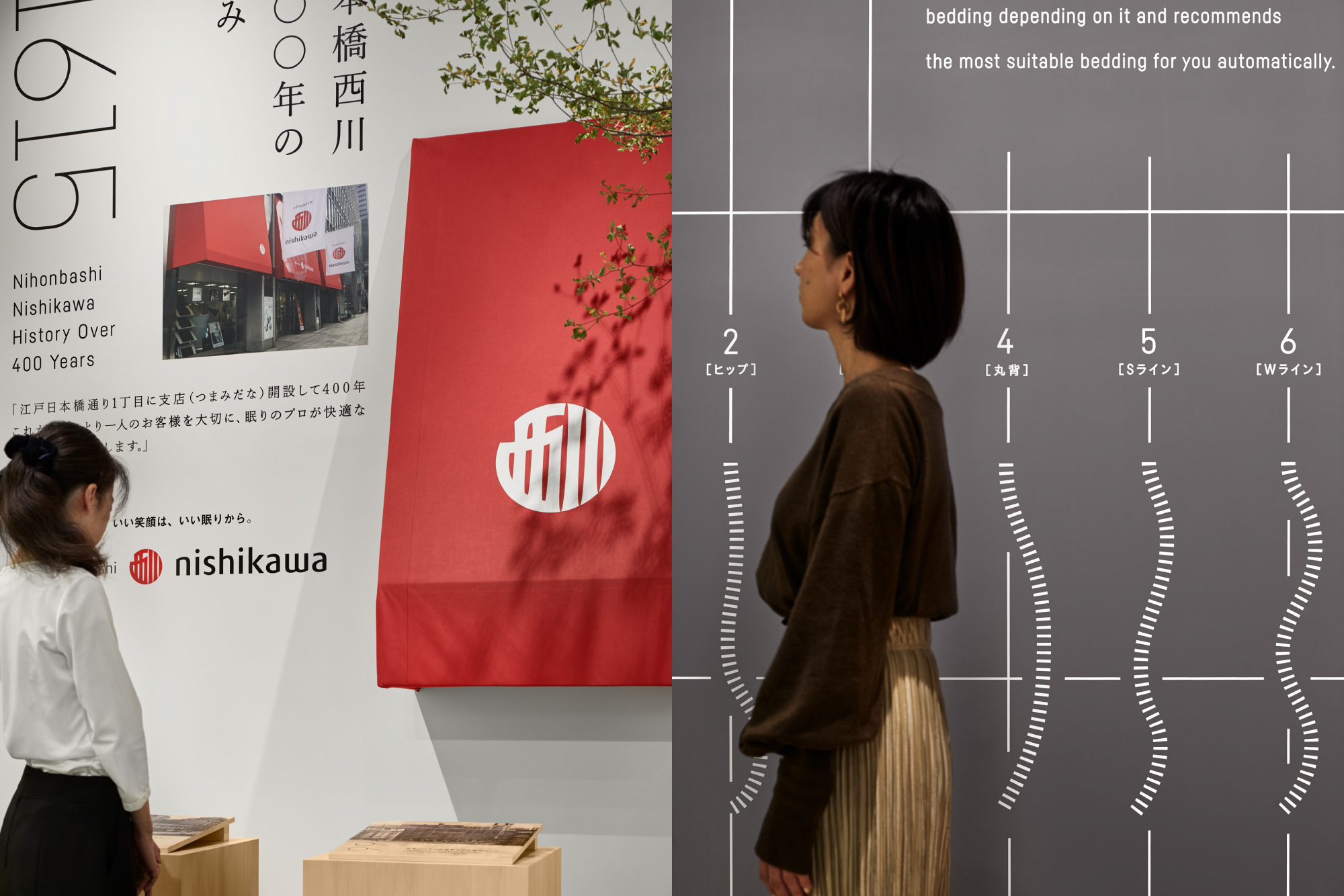 NIHONBASHI NISHIKAWA の内観