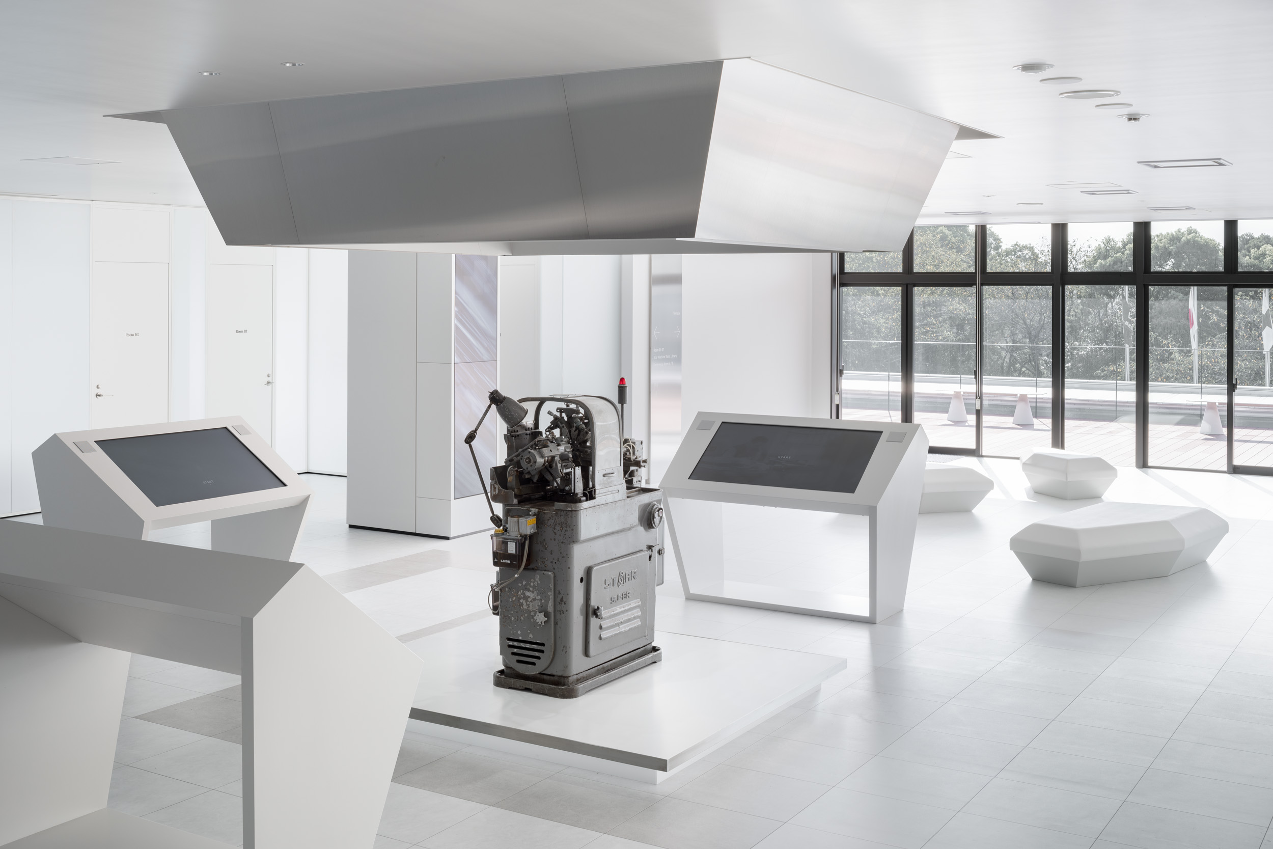 STAR MICRONICS KIKUKAWA  SOLUTION CENTER の内観