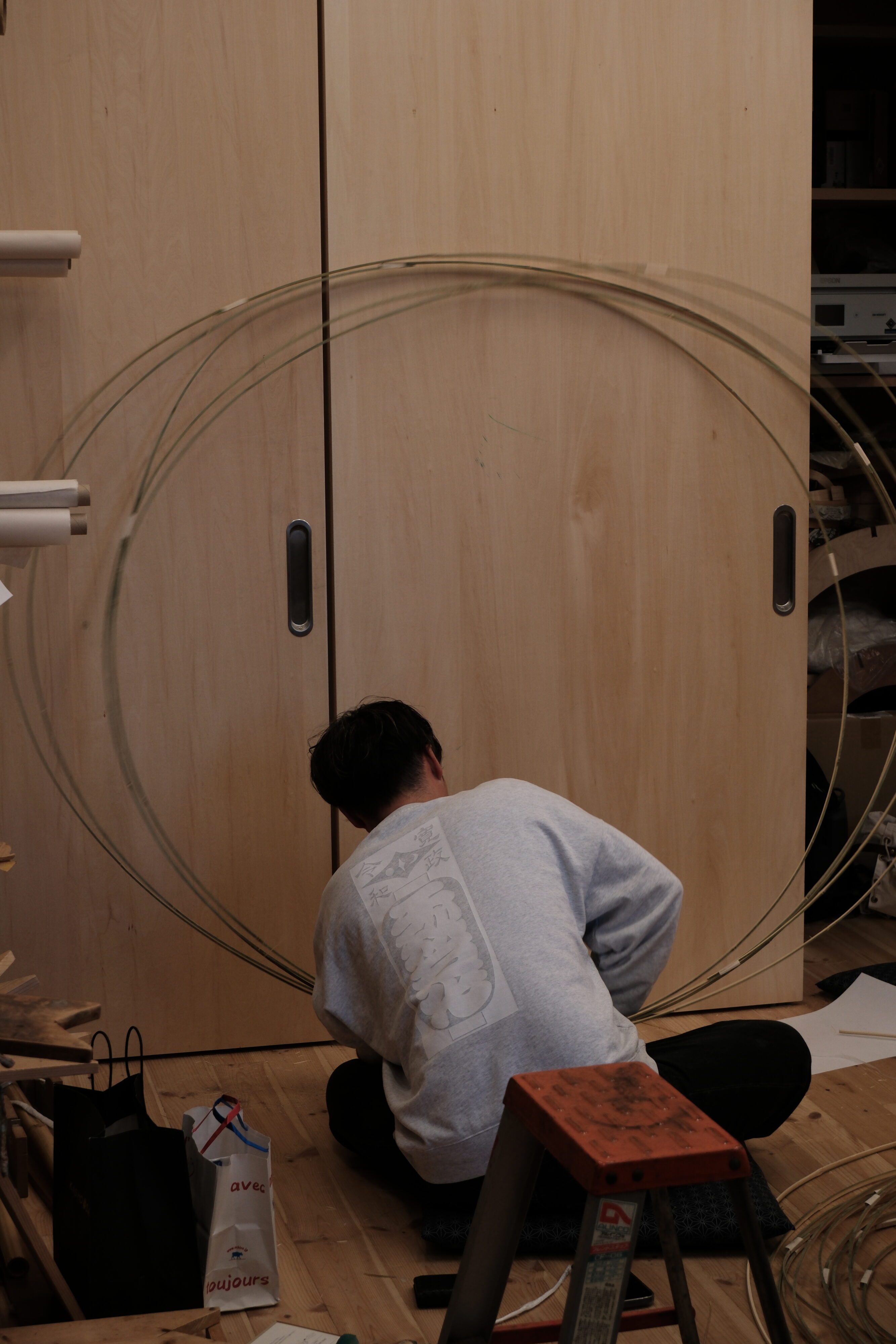 DRUM TAO THEATER KYOTO の制作風景 12