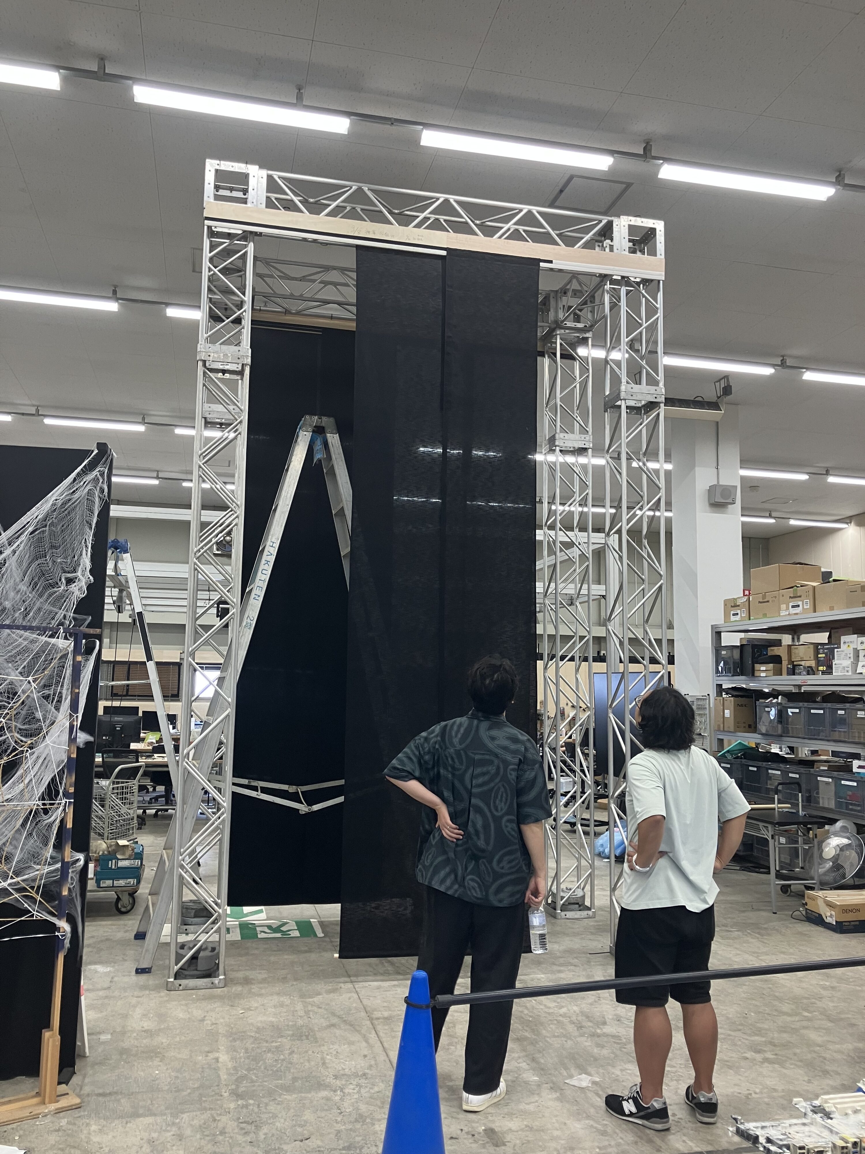 DRUM TAO THEATER KYOTO の制作風景 7